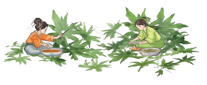 小满图片,蔬菜元素,植物PNG,免抠素材